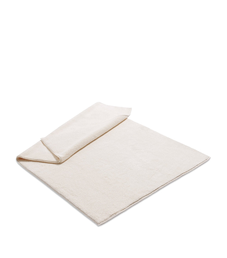 Hamam organic cotton Pera woven bath mat 100x150cm, UK version