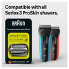 Braun Series 3 32B shaver head replacement - British product