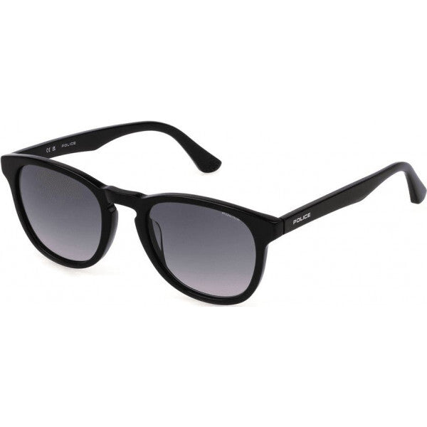 Police SPLN85 black sunglasses plastic frame, imported from the UK