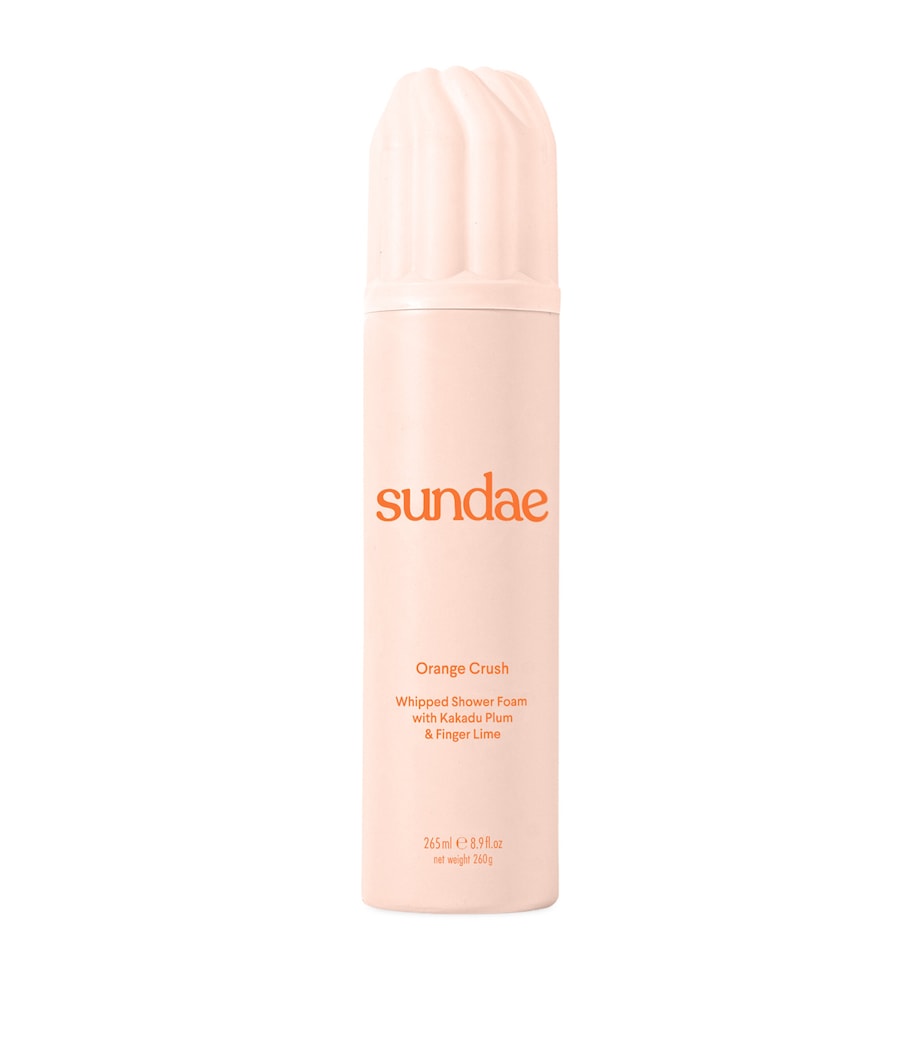 Sundae Body Orange Crush whipped shower foam 265ml, imported from the UK