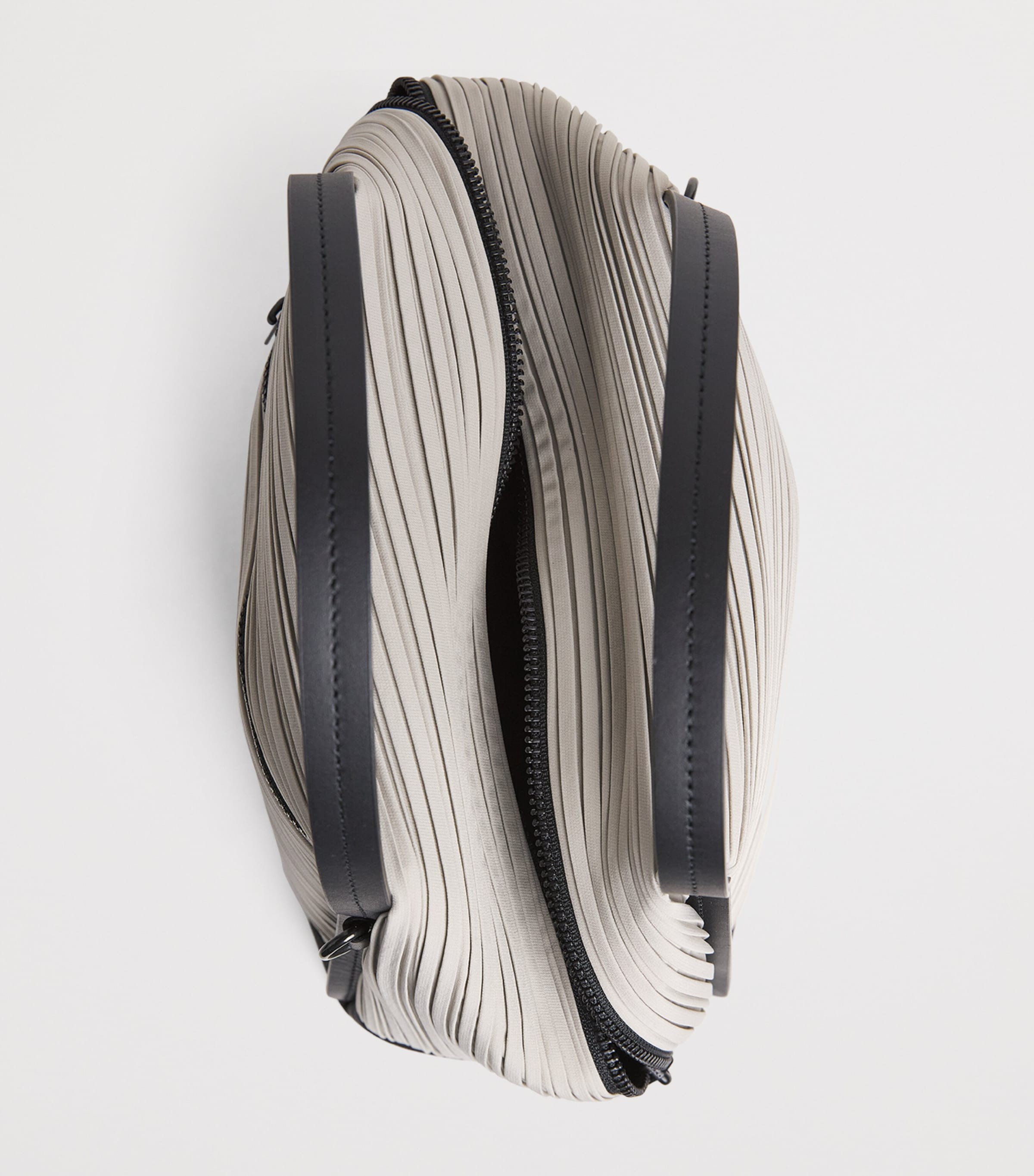 Issey Miyake Pleats Please bias pleats top-handle bag, imported from the UK