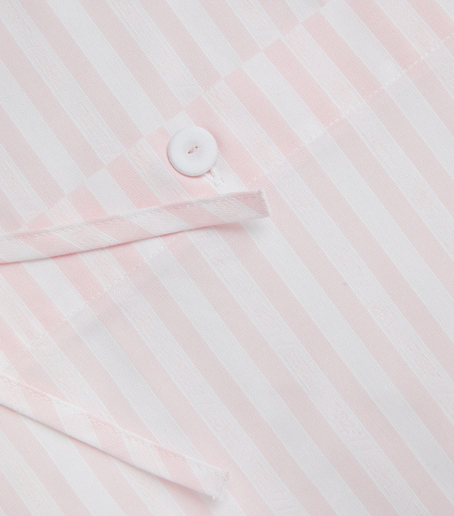 Tartine et Chocolat cotton striped bed bumper (British brand)