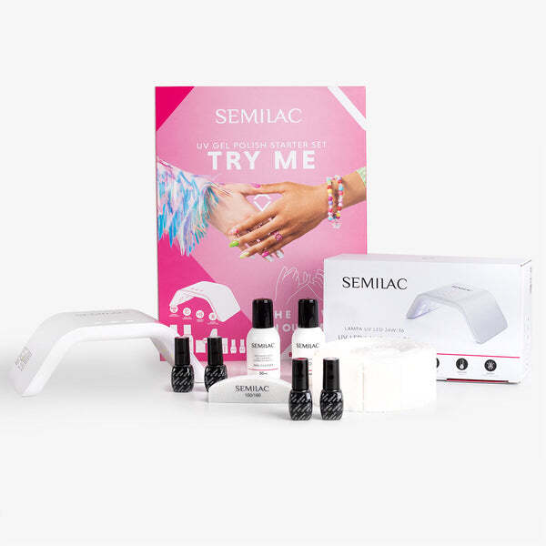 Semilac UV gel polish starter set (British brand)