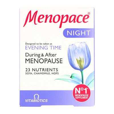 Holland & Barrett Nighttime Menopause Multivitamin with Chamomile & Hops 30 Tablets- Buy online at McGrocer