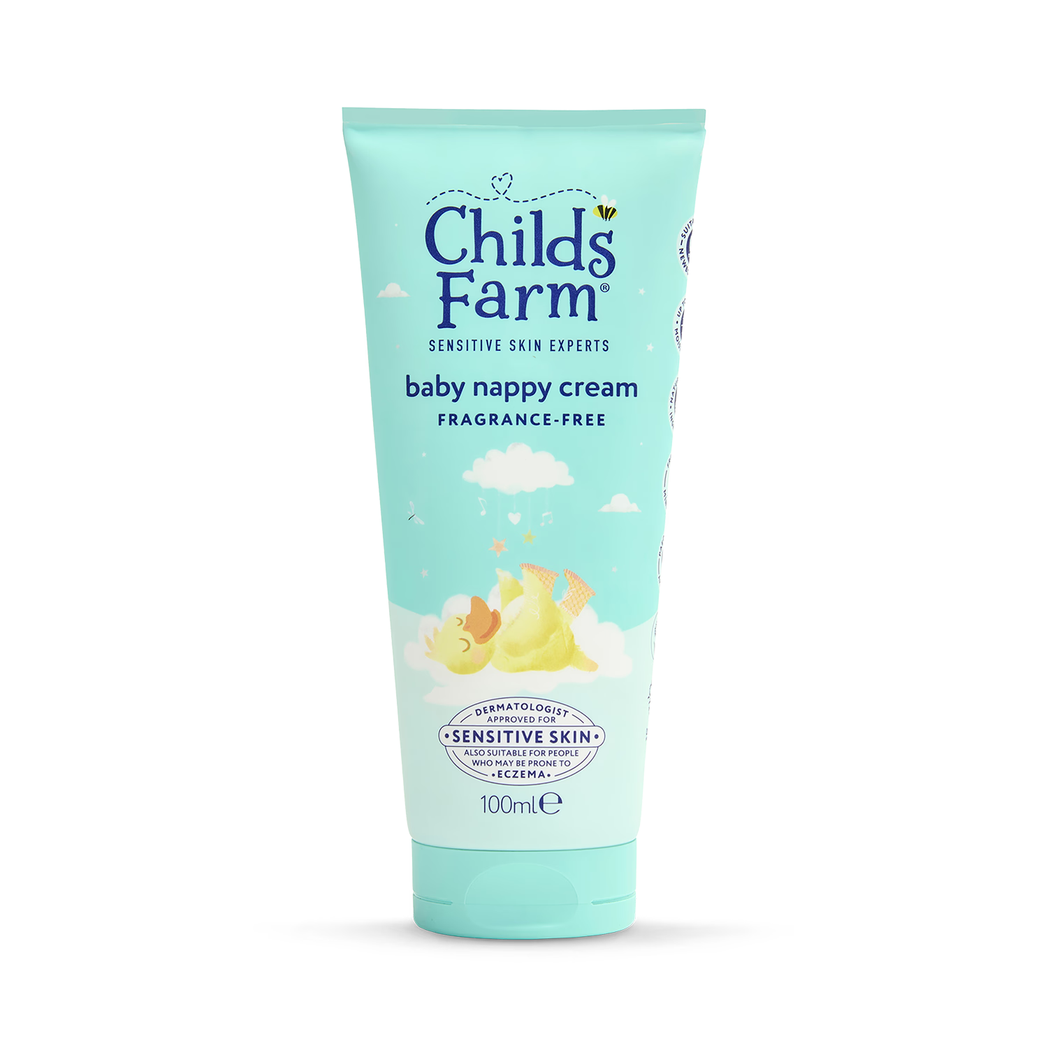 Childs Farm Baby Windelcreme ohne Duft 100ml - Britisches Produkt
