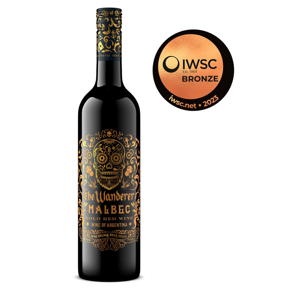 The Wanderer Malbec Bold Red Wine 75cl