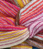 Missoni knot-front stripe turban - British product