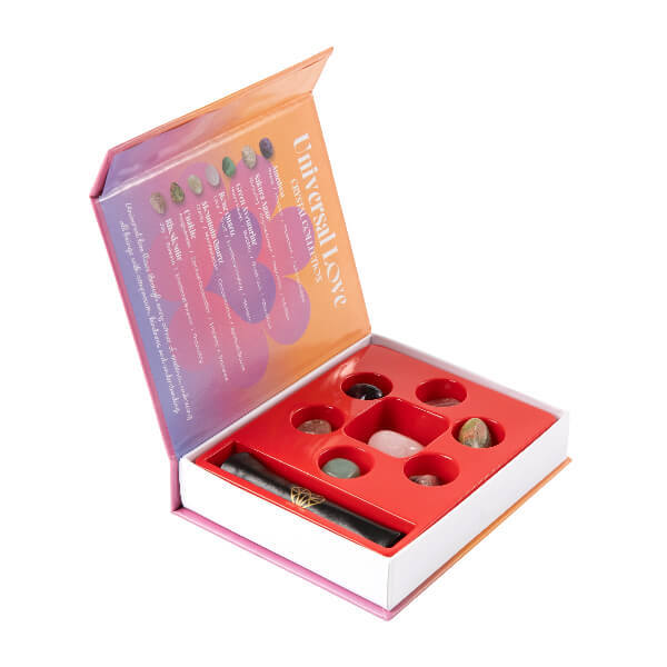 Myga Universal Love gemstone set with guide - British product