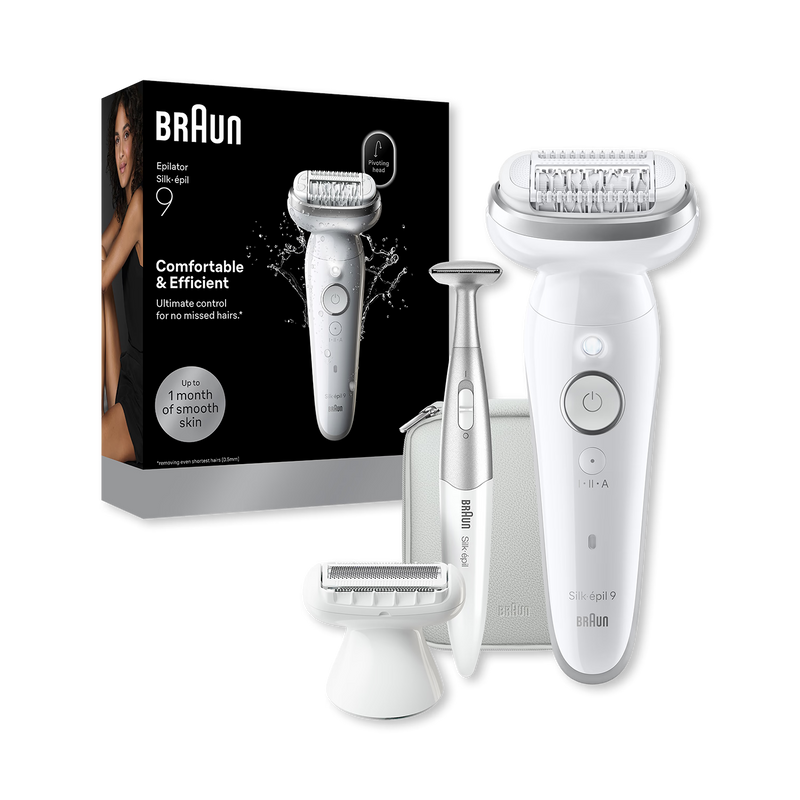 Braun Silk·épil 9 wet and dry epilator (British brand)