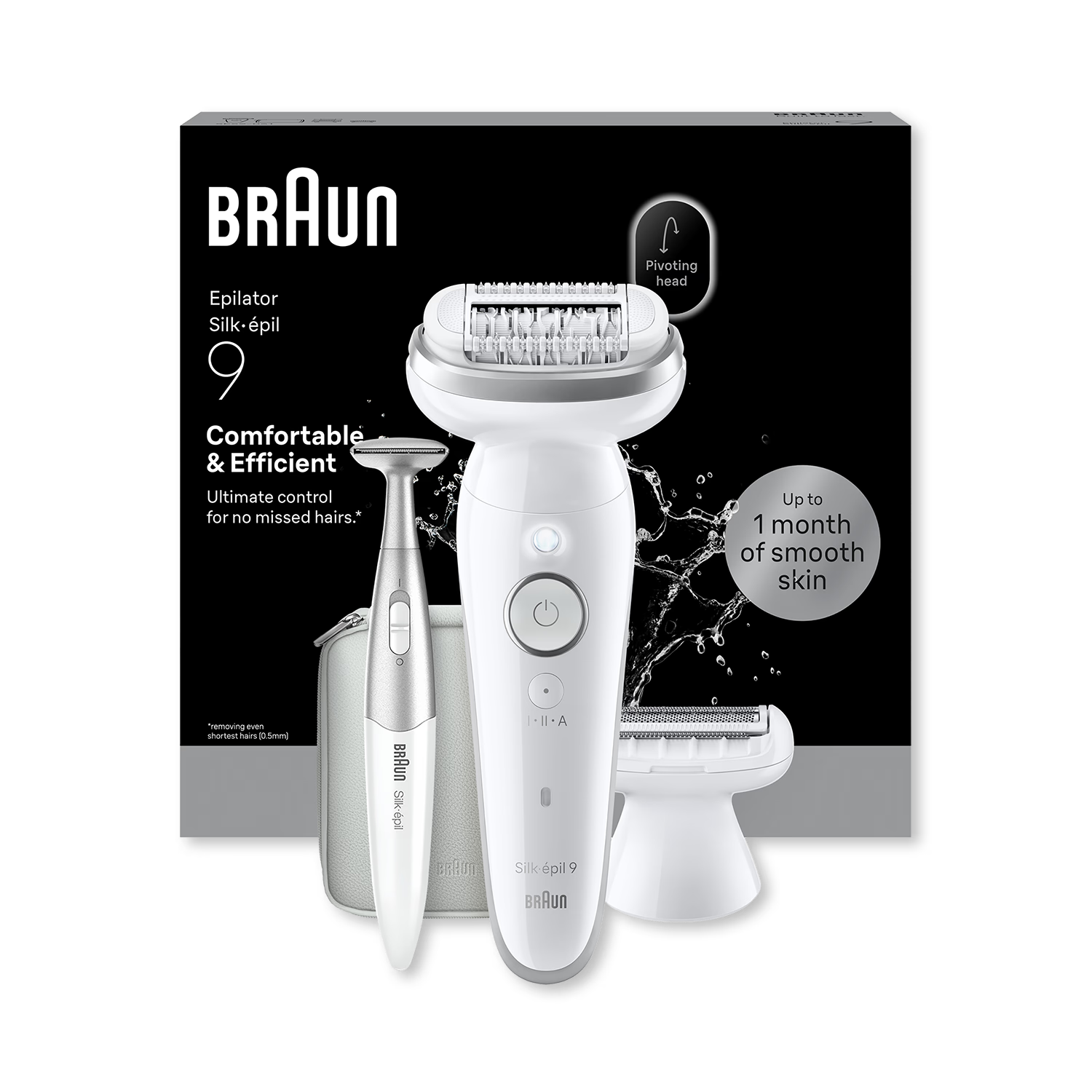 Braun Silk·épil 9 wet and dry epilator (British brand)