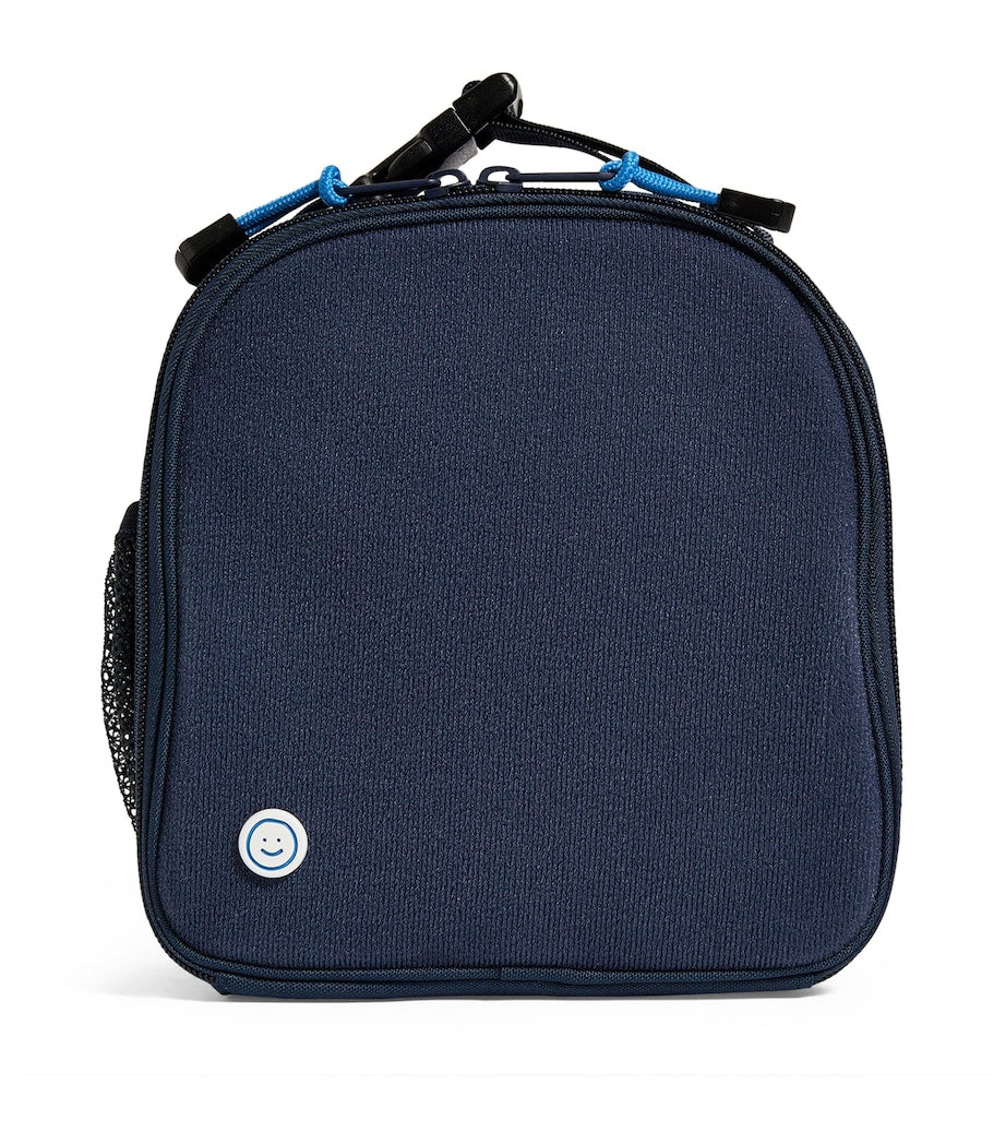 Becco Bags customisable lunch box with patches (British brand)