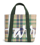 Harrods mini tartan check tote bag (British brand)