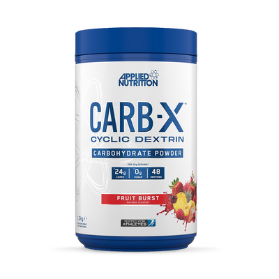 Holland & Barrett Applied Nutrition Carb X Powder Fruit Burst Carbohydrate Supplement 1.2kg- Buy online at McGrocer