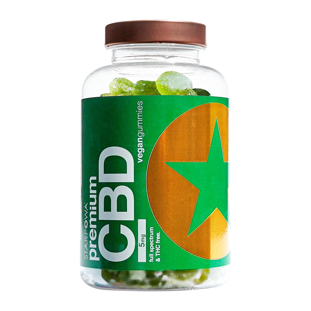 Starpowa CBD 5mg Apple Flavoured 60 Gummies GOODS Holland&Barrett   