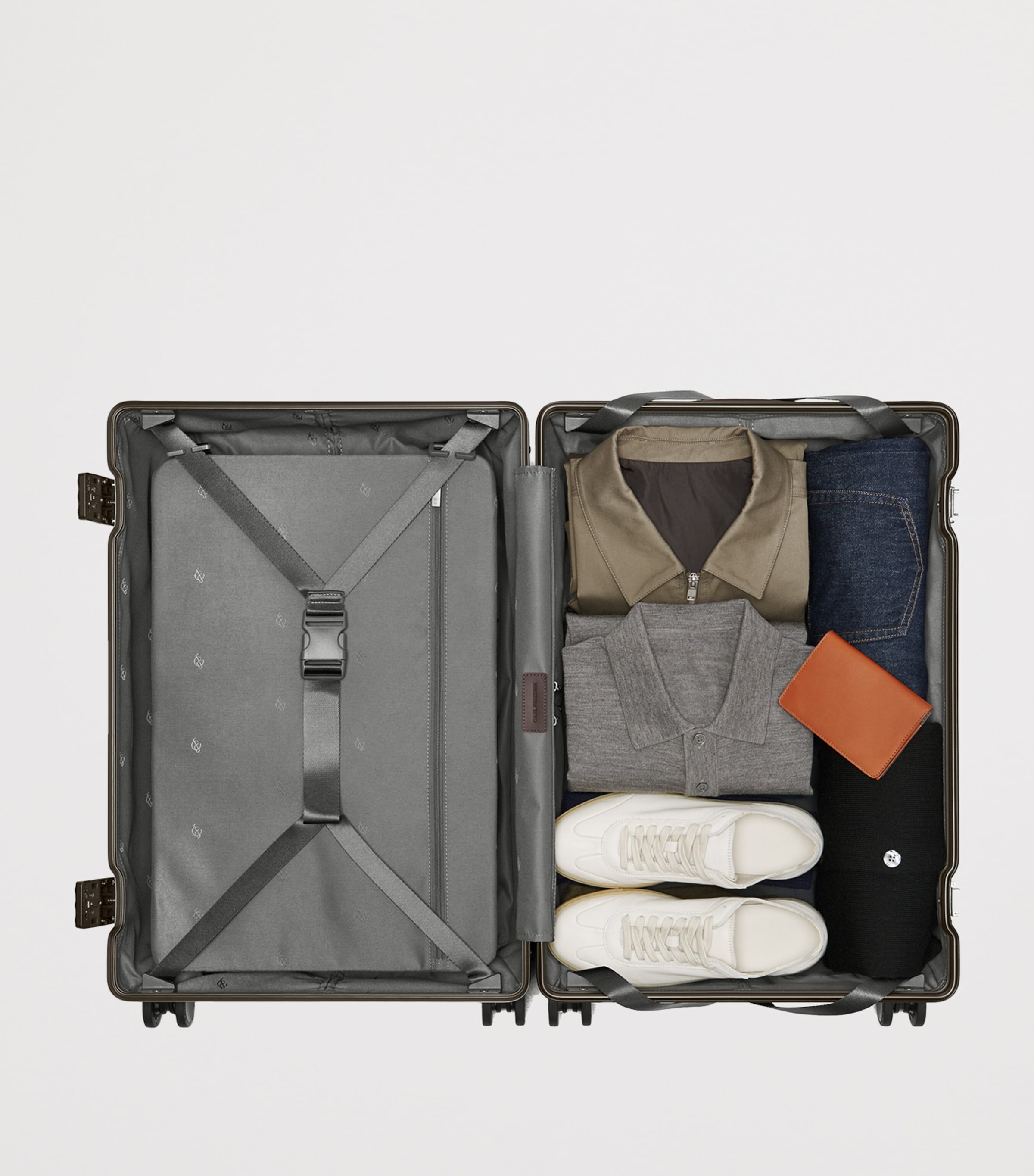 Carl Friedrik Check-In Suitcase 65cm, British brand