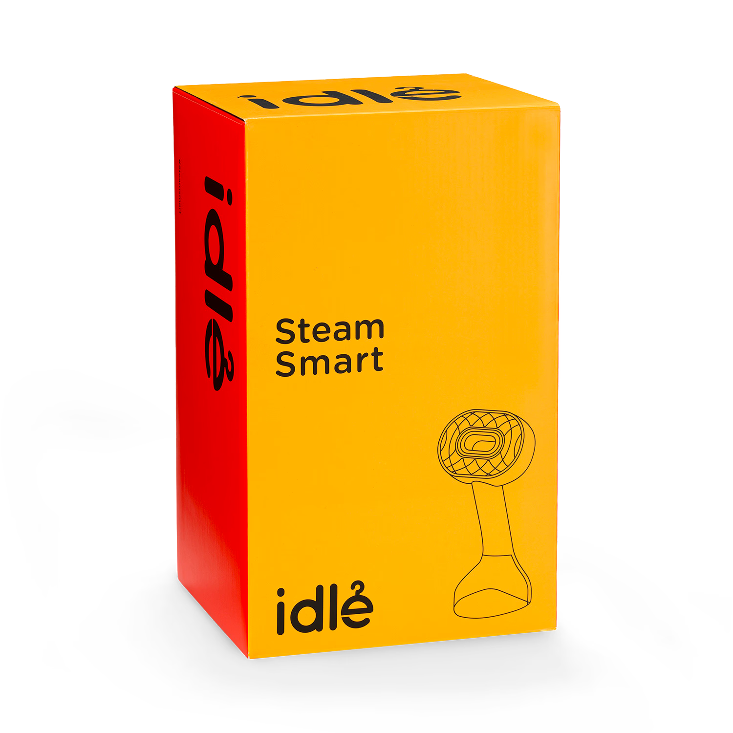 Idle compact garment steamer black - British product