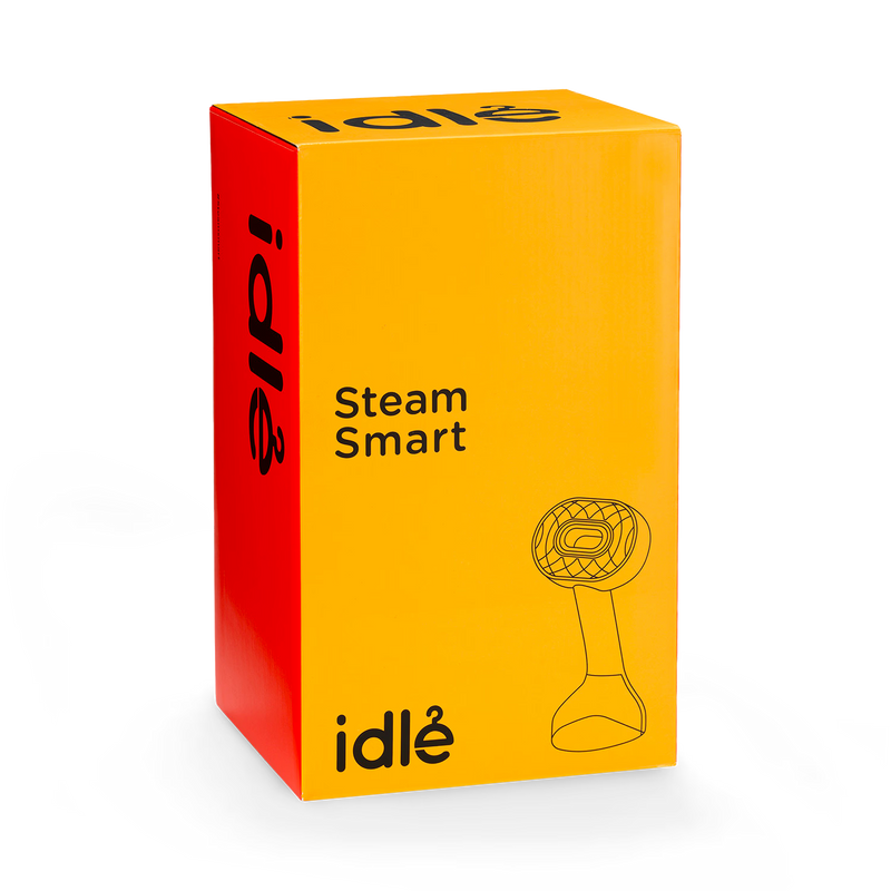 Idle compact garment steamer black - British product