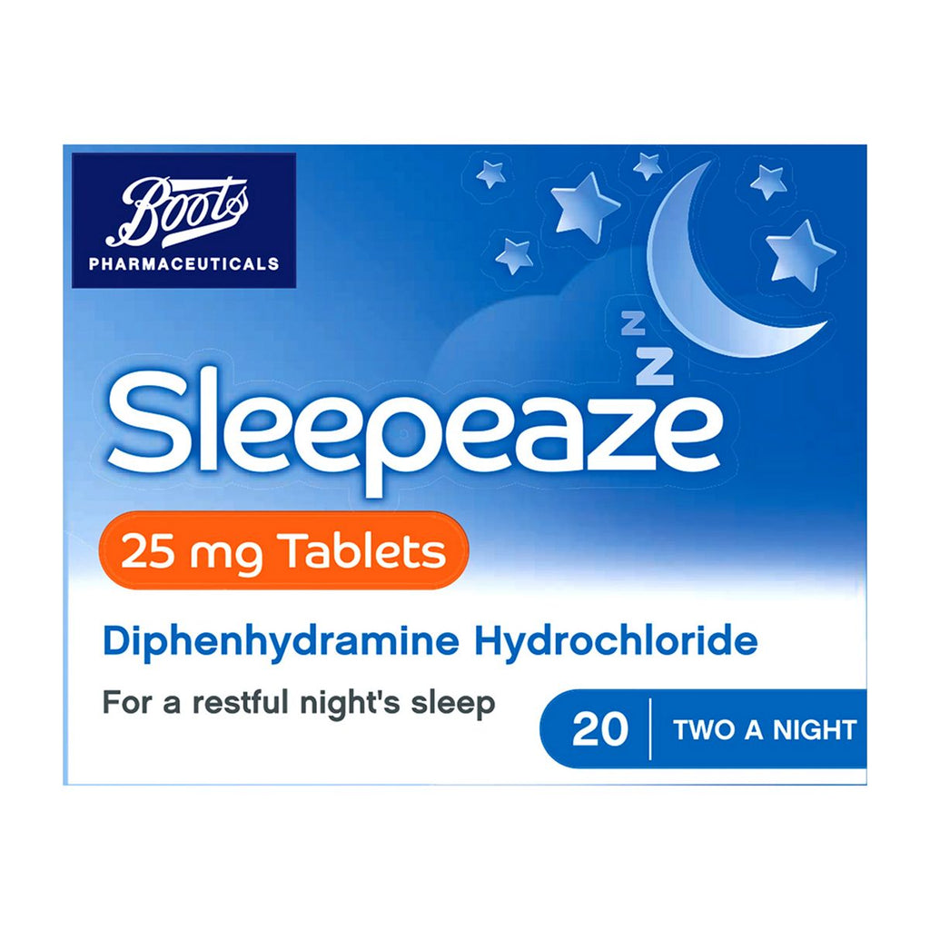 Boots Sleepeaze Tablets 25 mg - 20s