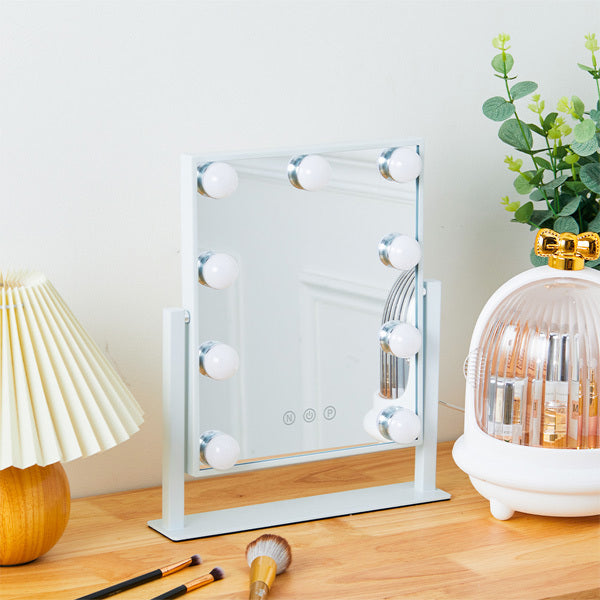 Livingandhome Hollywood Vanity Mirror, UK version