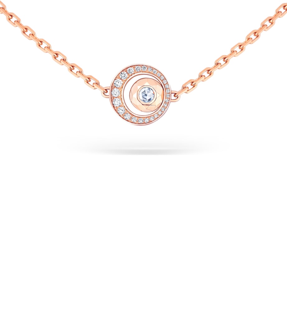 David Morris rose gold chain necklace (British brand)