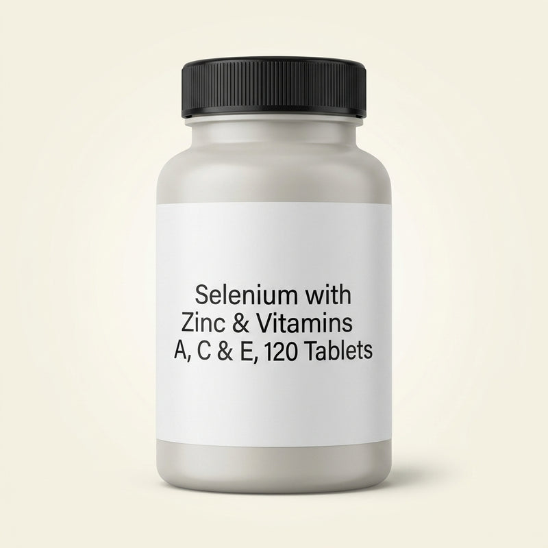 Holland & Barrett Selenium Tablets Zinc & Vitamins A C E 120, UK version