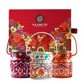 Saabuni Ayurvedic Bath Milk Gift Set 90g each, imported from the UK
