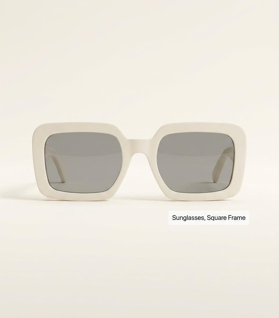 Celine oversized square Triomphe sunglasses, UK version