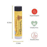 Naked Bee organic lip balm coconut honey, UK version