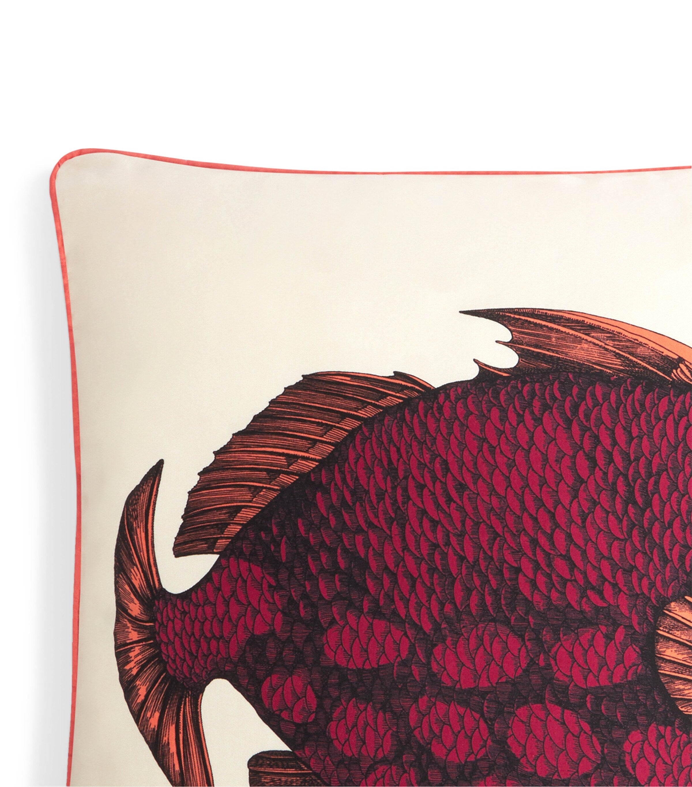 Fornasetti Pesce Balestra cushion 45cm x 45cm - British product