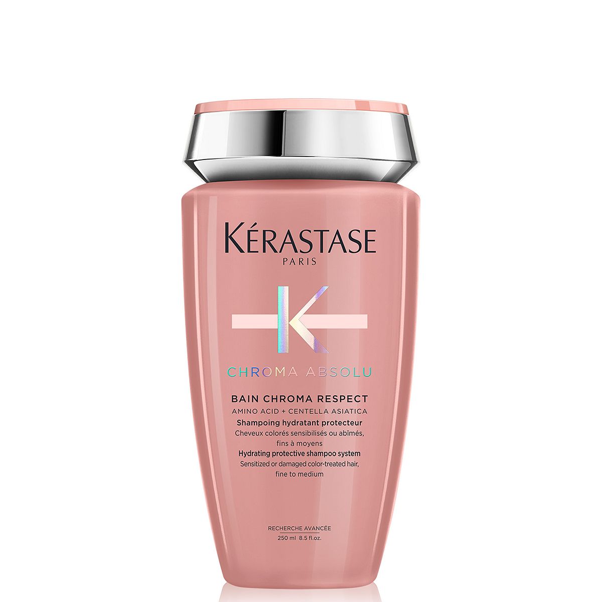 Kérastase Chroma Absolu, Hydrating Shampoo, Color-Treated Hair, Fine To Medium, Hyaluronic Acid, Bain Chroma Respect, 250ml GOODS Boots   