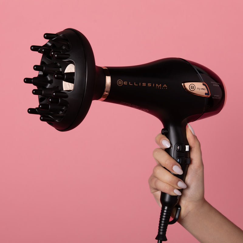 Bellissima Italia ceramic hair dryer, imported from the UK