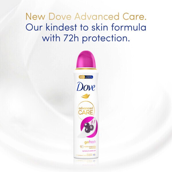 Dove Advanced Antiperspirant Deodorant Acai Berry 150ml GOODS Superdrug   