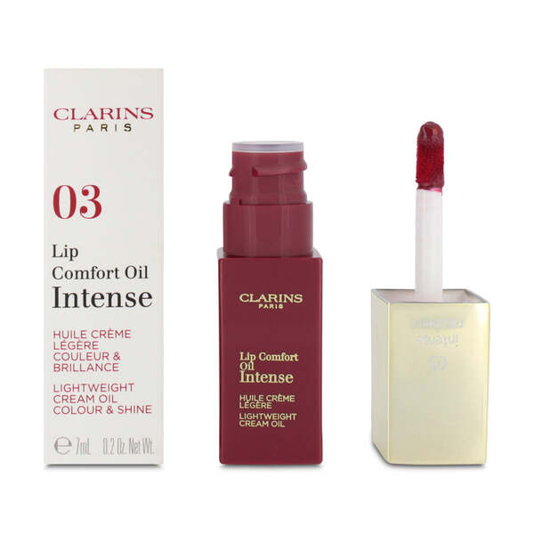 Clarins Lip Comfort Oil Intense 03 Intense Raspberry 7ml - British product