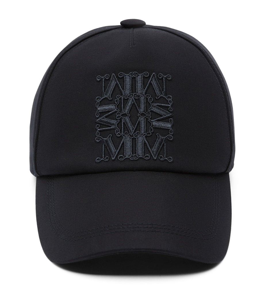 Max Mara water-repellent monogram baseball cap (British brand)