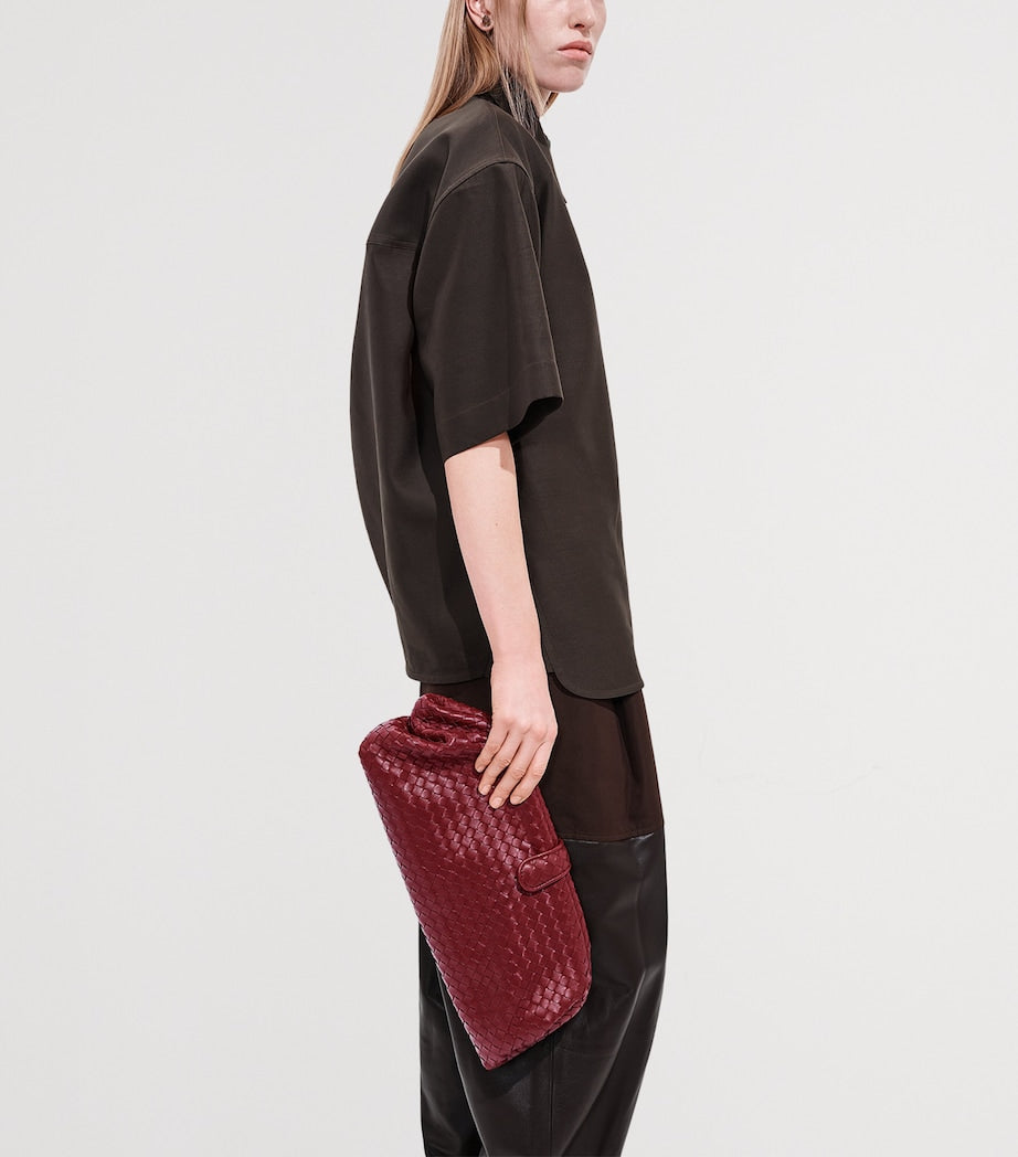 Bottega Veneta Lauren 1979 clutch bag lambskin Intrecciato - British product