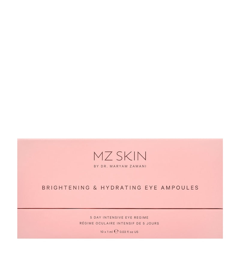 MZ Skin Brightening Hydrating Eye Ampoules 10x1ml, imported from the UK