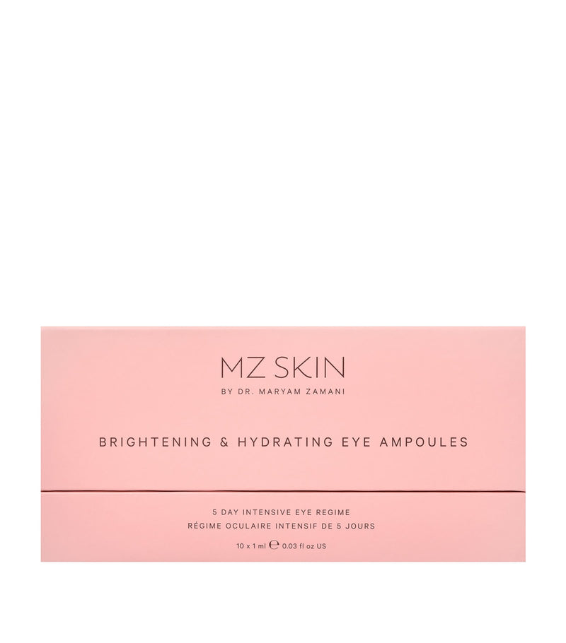 MZ Skin Brightening Hydrating Eye Ampoules 10x1ml, imported from the UK