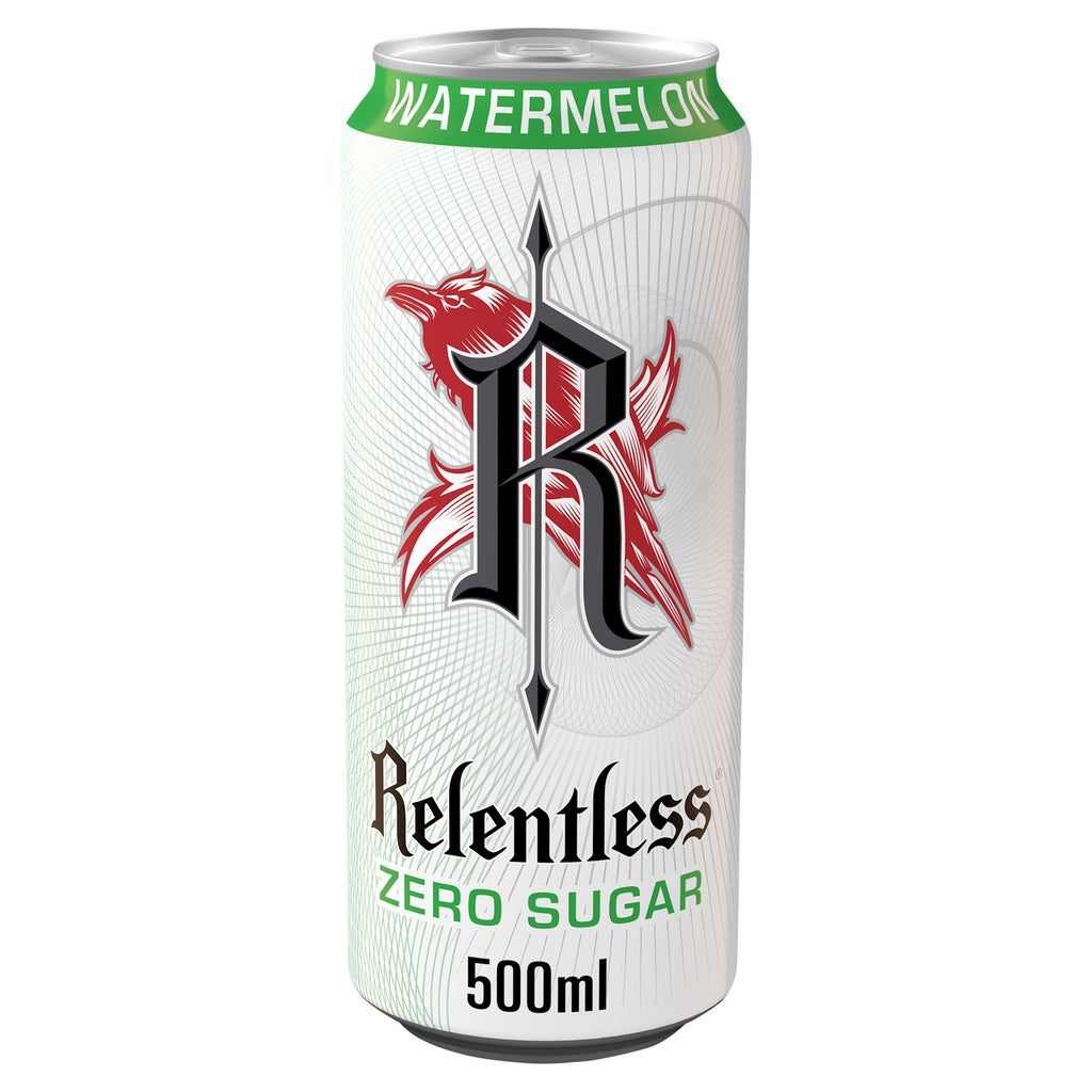 Relentless Watermelon Zero Sugar Energy Drink 500ml