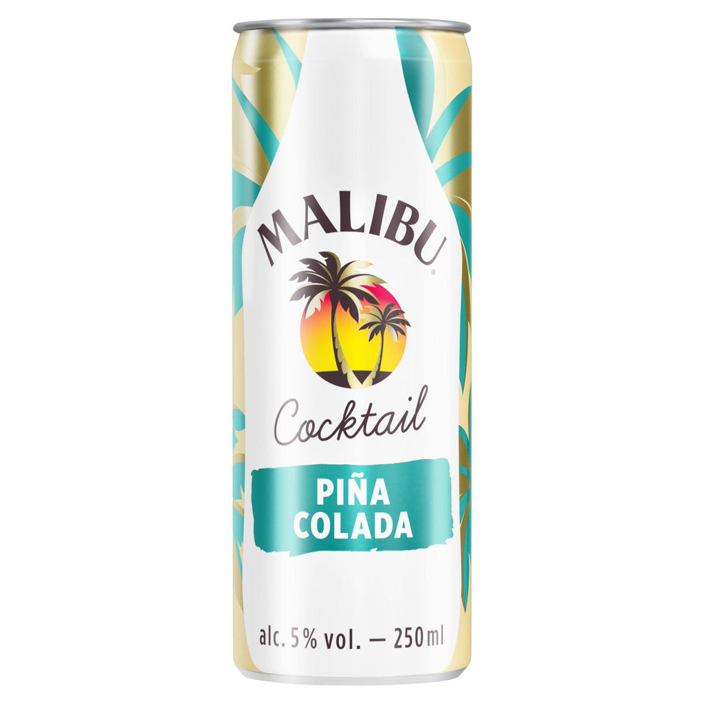 Malibu Piña Colada Pre-Mixed Can 250ml