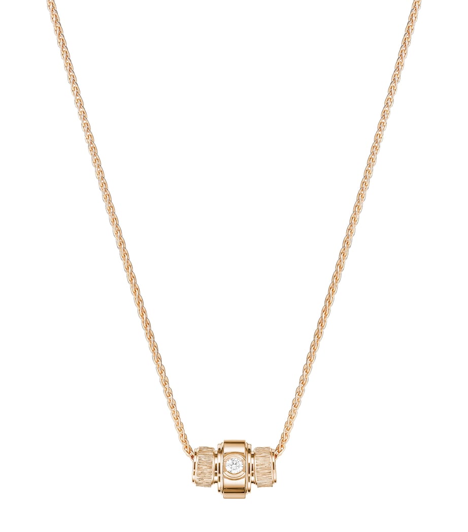 Piaget Possession rose gold diamond pendant necklace (British brand)