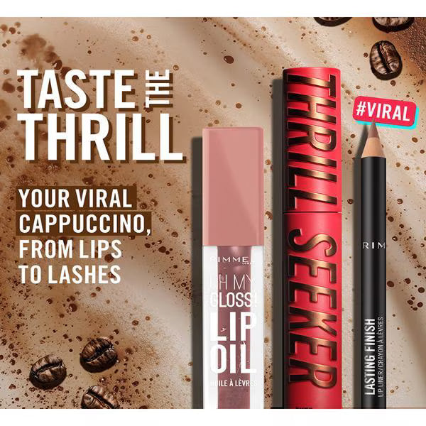 Rimmel Thrill Seeker Extreme Mascara Cappuccino, imported from the UK