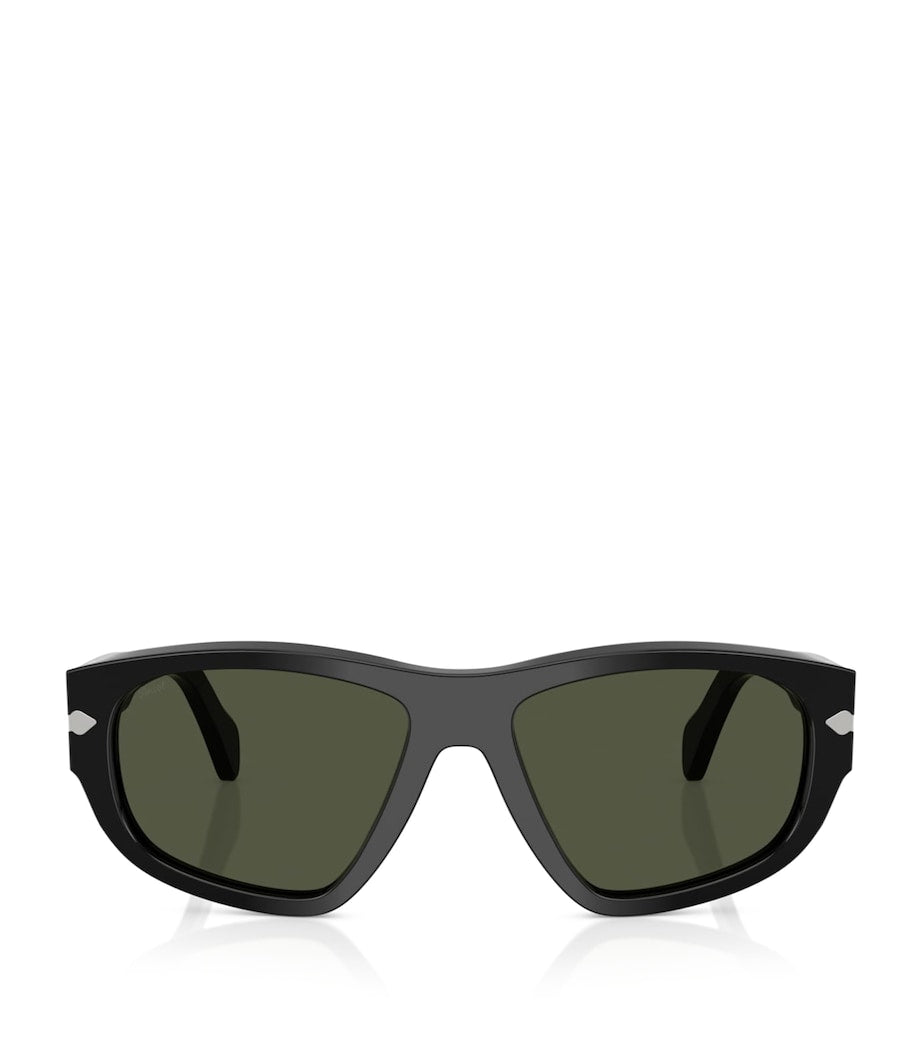 Persol acetate irregular sunglasses, imported from the UK