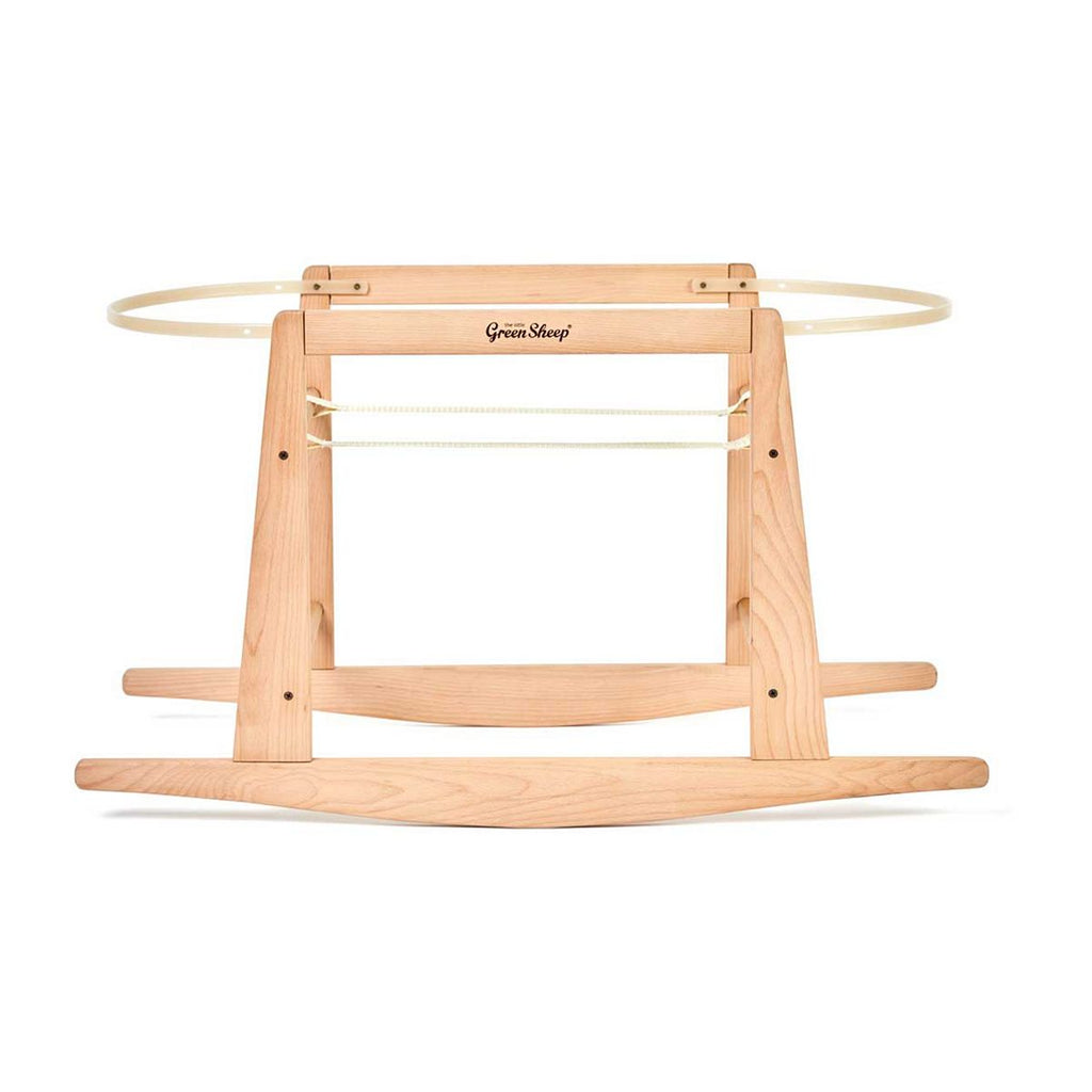 The Little Green Sheep Rocking Moses Basket Stand