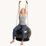 Swedish Posture Ergonomic Gymball with Resistance Bands GOODS Superdrug   