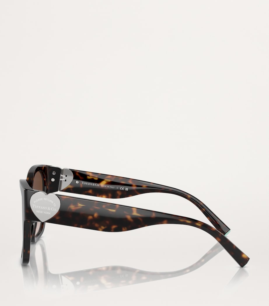 Tiffany & Co. acetate square oversized sunglasses, UK version