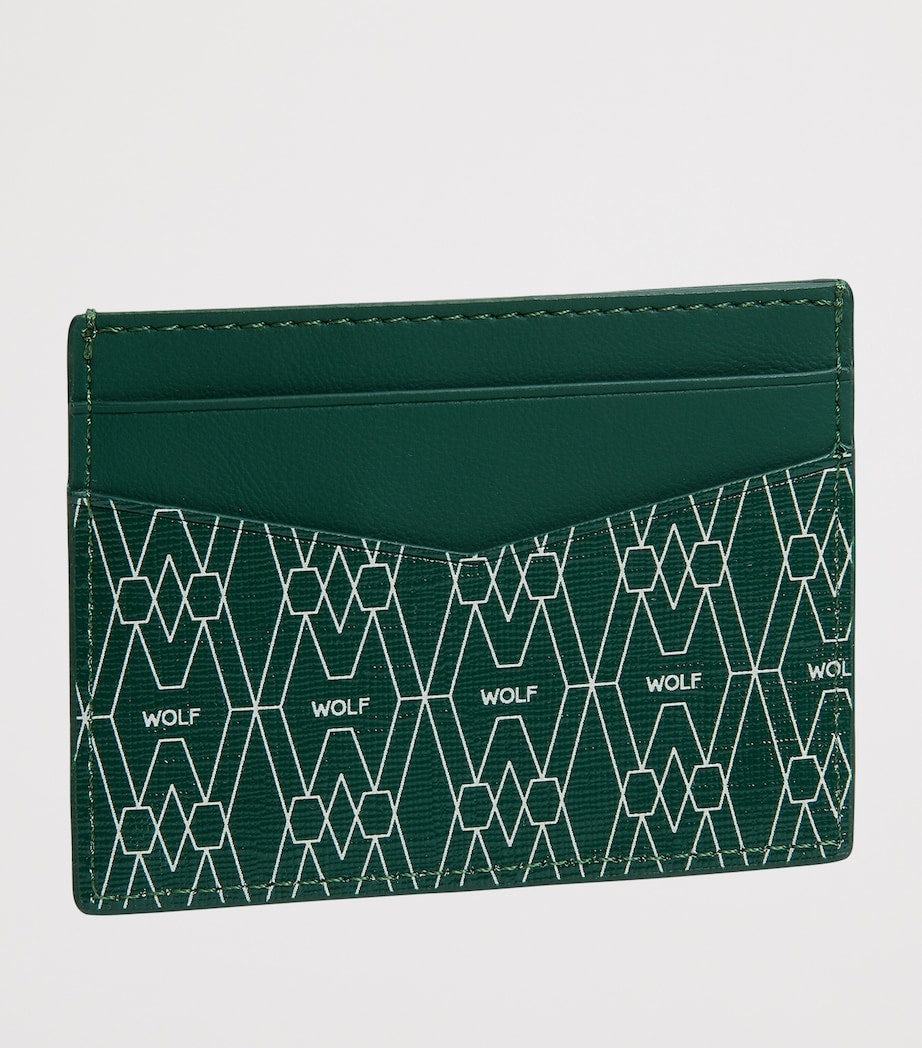 WOLF Signature Card Holder recycled plastic apple peel (British brand)