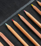 Harrods leather pencil wrap - British product
