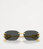 Versace metal sunglasses with UV protection (British brand)