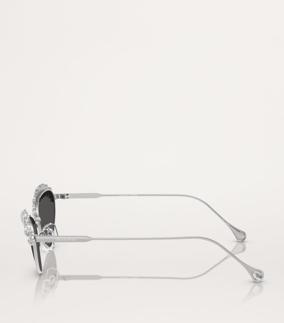 Swarovski SK7009 metal sunglasses, UK version