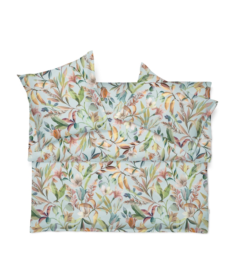 Oxford Pillowcase with Floral Print 50cm x 75cm